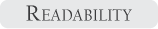 Readability